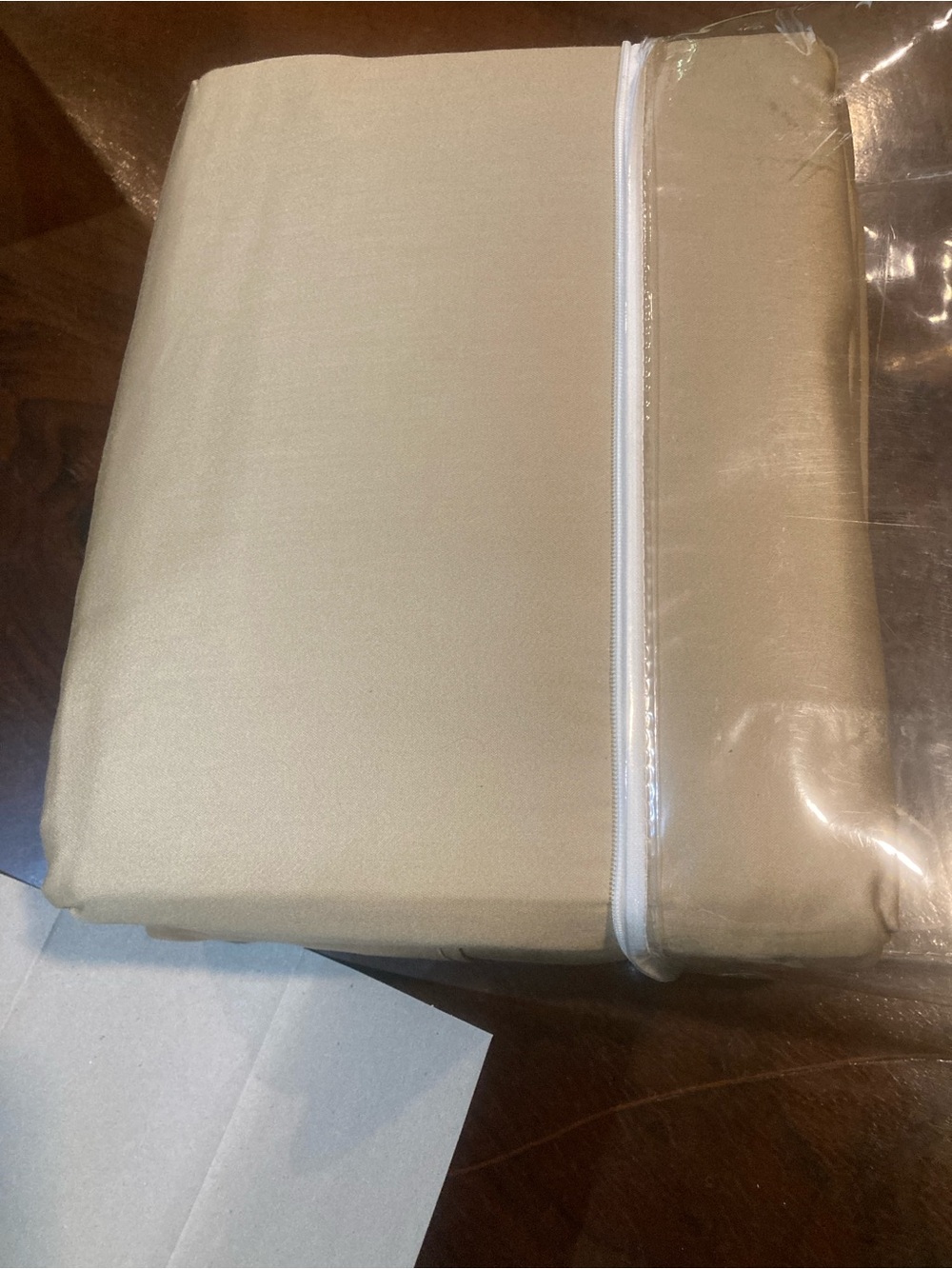 Neutral toned Better Homes and Gardens  King sheet Set 700 TC